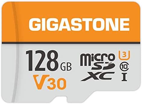 Gigastone 128GB Micro SD Card, 4K Video Pro