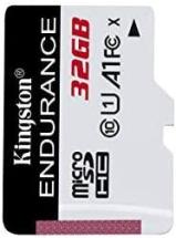Kingston High Endurance 32GB MicroSD SDHC Flash Memory Card