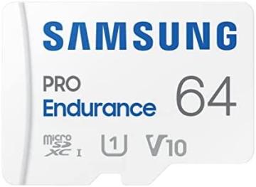 Samsung PRO Endurance 64GB MicroSDXC Memory Card