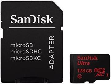 SanDisk Ultra 128GB UHS-I/Class 10 Micro SDXC Memory Card