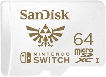 SanDisk 64GB microSDXC Card Licensed for Nintendo-Switch