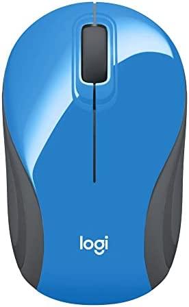 Logitech Wireless Mini Mouse M187 Ultra Portable, Blue