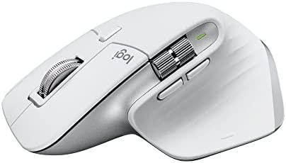 Logitech MX Master 3S - Wireless Performance Mouse, Pale Grey