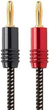 Monoprice Premium Braided Speaker Wire 14AWG – 6 Foot Red/Black