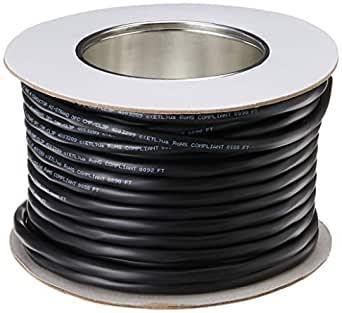 Monoprice Nimbus Series 12 Gauge AWG 4 Conductor CMP-Rated Speaker Wire/Cable – 100ft