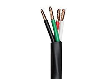 Monoprice Speaker Wire/Cable - 250 Feet - 12 AWG 4 Conductor CMP-Rated