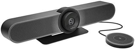 Logitech MeetUp and Expansion Mic HD Video and Audio Conferencing System, Black