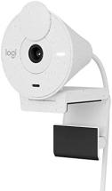 Logitech Brio 300 Full HD Webcam with Privacy Shutter, Off White