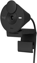 Logitech Brio 301 Full HD Webcam with Privacy Shutter, Black