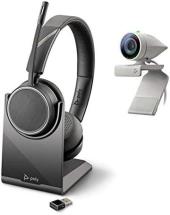 Plantronics Poly Studio P5 Webcam with Voyager 4220 UC Headset Kit