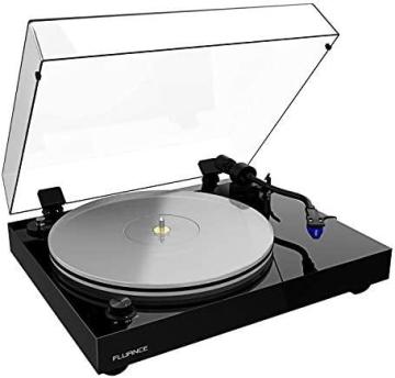 Fluance RT85 Reference High Fidelity Vinyl Turntable Record Player, Piano Black