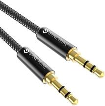Syncwire Long Aux Cable 6.5Ft- Auxiliary Audio Cable - Black
