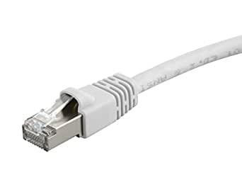 Monoprice Cat6A Ethernet Patch Cable - 1 Feet – White