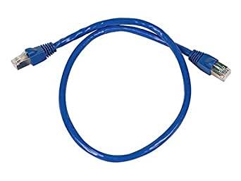 Monoprice Cat6A Ethernet Patch Cable - 2 Feet – Blue