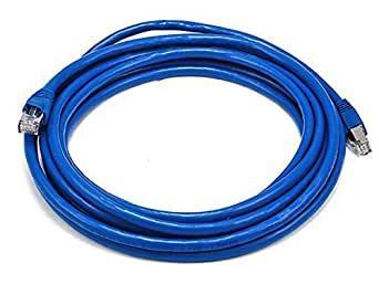 Monoprice Cat6A Ethernet Patch Cable - 14 Feet – Blue
