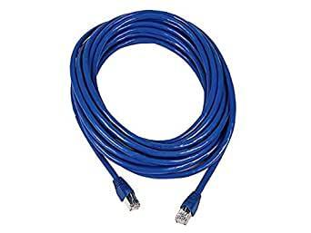 Monoprice Cat6A Ethernet Patch Cable – 20ft, Blue