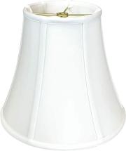 Royal Designs True Bell Lamp Shade - White - 8 x 16 x 12.625