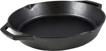 Lodge L10SKL Cast Iron Pan, 12", Black