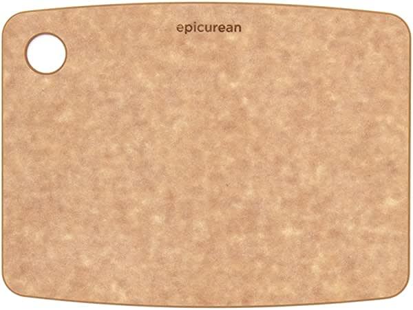 Epicurean Kitchen Series Cutting Board, 8-Inch × 6-Inch, Natural