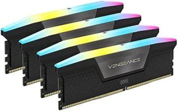 Corsair Vengeance RGB DDR5 192GB (4x48GB) DDR5 5200MHz C38 Intel Optimized Desktop Memory