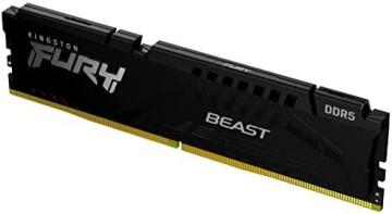 Kingston Fury Beast Black 8GB 5600MT/s DDR5 CL40 XMP 3.0 Ready Computer Memory Single Module
