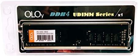 OLOy DDR4 RAM 8GB (1x8GB) 2400 MHz CL17 1.2V 288-Pin Desktop Gaming UDIMM (MD4U082417BZSB)