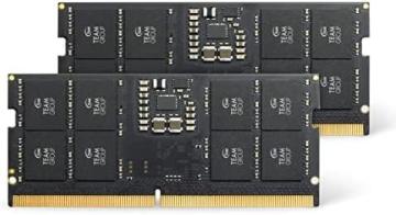 TEAMGROUP Elite SODIMM DDR5 32GB (2x16GB) 5200MHz (PC5-41600) CL42 Non-ECC Memory