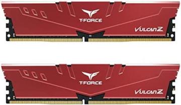 TEAMGROUP T-Force Vulcan Z DDR4 32GB Kit (2x16GB) 3600MHz (PC4-28800) CL14 Desktop Memory