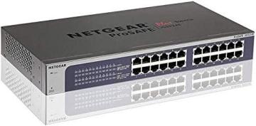 Netgear 24-Port Gigabit Ethernet Plus Switch (JGS524E)