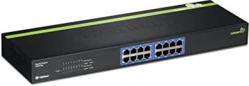 TRENDnet 16-Port Unmanaged Gigabit GREENnet Switch, TEG-S16G
