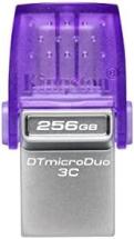 Kingston DataTraveler microDuo 3C 256GB USB-C & USB-A Flash Drive