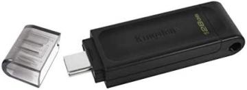 Kingston DataTraveler 70 128GB Portable and Lightweight USB-C Drive