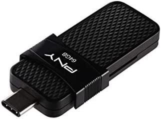 PNY 64GB Duo Link USB 3.1 Type-C OTG Flash Drive