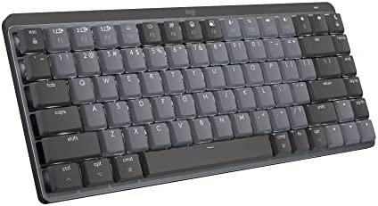 Logitech MX Mechanical Mini for Mac Wireless Illuminated Keyboard, Space Grey