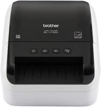 Brother QL-1100C Wide Format Postage and Barcode Professional Thermal Label Printer, Black