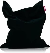 Fatboy The Original Stonewashed Bean Bag Chair, Black, Large