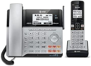 AT&T TL86103 2-Line Corded/Cordless for Small Business with Answering Machine
