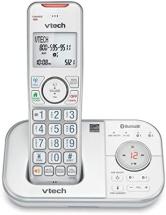VTech VS112-17 DECT 6.0 Bluetooth Expandable Cordless Phone for Home with Answering Machine