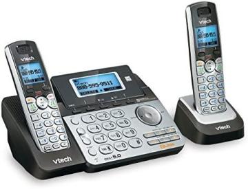 VTech DS6151-2 2 Handset 2-Line Cordless Phone System for Home or Small Business