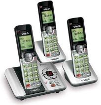 VTech CS6529-3 3-Handset Expandable Cordless Phone with Answering System