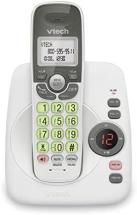 VTech VG104 DECT 6.0 Cordless Phone for Home with Answering Machin