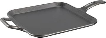 Lodge P12SG3 12 Inch Seasoned Cast Iron Square Griddle