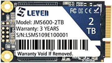 LEVEN JMS600 mSATA SSD 2TB 3D NAND SATA III 6 Gb/s, mSATA Internal Solid State Drive