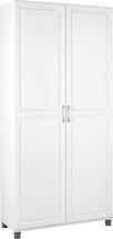 SystemBuild Kendall 36" Utility Storage Cabinet - White