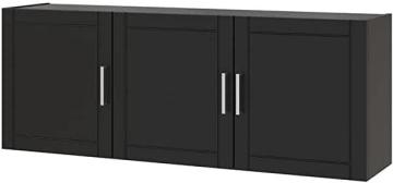 SystemBuild Callahan Wall Cabinet - 54 Inch - Black