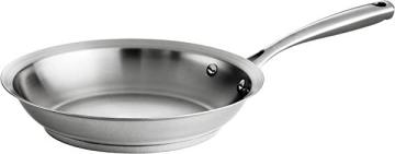 Tramontina 80101/020DS Fry Pan Stainless Steel Tri-Ply Base 10 inch
