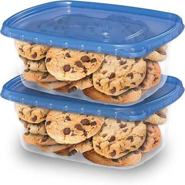 Ziploc Food Storage Meal Prep Containers Reusable, Deep Rectangle, 2 Count