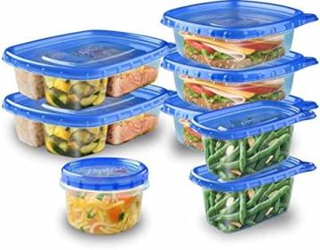 Ziploc Food Storage Meal Prep Containers Reusable, Lunch Pack, 8 Count
