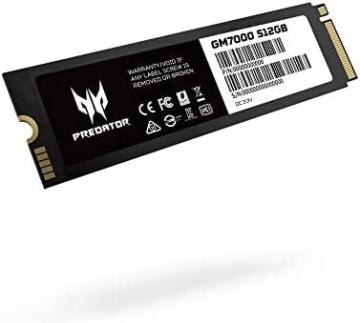 Acer Predator GM7000 512GB NVMe Gaming SSD