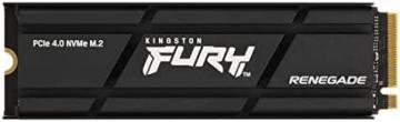 Kingston Fury Renegade 500GB PCIe Gen 4.0 NVMe M.2 Internal Gaming SSD